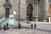 CIUDAD DE MÉXICO, 19SEPTIEMBRE2017.- La caedral metropolitana quedo afectada tras el sismo que se sintió en la capital. FOTO: ADRIANA ÁVÁREZ /CUARTOSCURO.COM