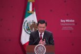 CIUDAD DE MÉXICO, 10ENERO2017.- Miguel Ángel Osorio Chong, secretario de Gobernación anunció su renuncia durante la presentación encabezada por el presidente Enrique Peña Nieto del programa "Soy México", iniciativa federal que permite a los mexicanos la impresión de una copia de su acta de nacimiento desde cualquier dispositivo móvil y con validez alrededor del mundo como documento oficial. Durante el acto fueron entregadas cinco actas de nacimientos. FOTO: GALO CAÑAS /CUARTOSCURO.COM​