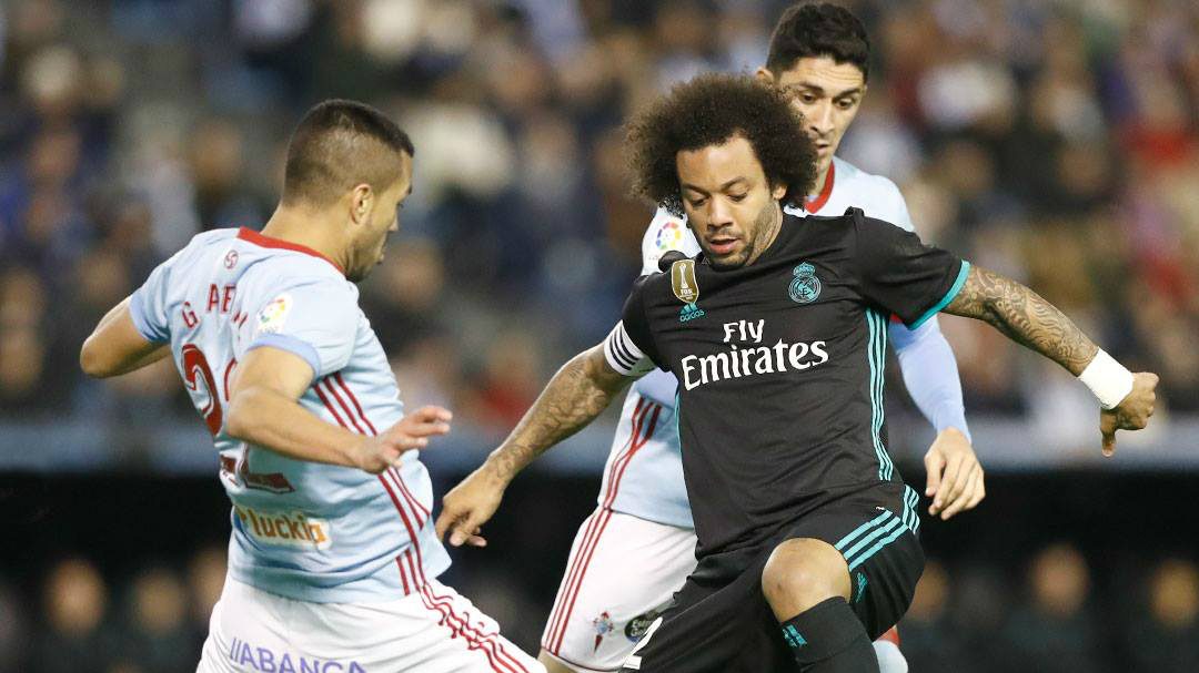 El Real Madrid vs Celta de Vigo