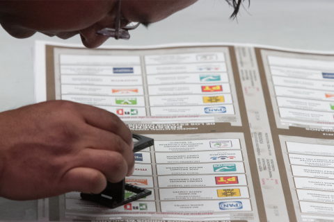 29032019- CIUDAD DE MÉXICO, 06MAYO.- En las instalaciones de los Talleres Gráficos de México inició la impresión de las boletas electorales que habrán de usarse en las próximas elecciones federales el 1 de julio. FOTO: MOISÉS PABLO /CUARTOSCURO.COM