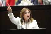 13112019-CIUDAD DE MÉXICO, 15DICIEMBRE2017.- Norma Rocío Nahle García, coordinadora de MORENA en la Cámara de Diputados durante la sesión ordinaria en el recinto legislativo de San Lazaro. FOTO: CUARTOSCURO.COM