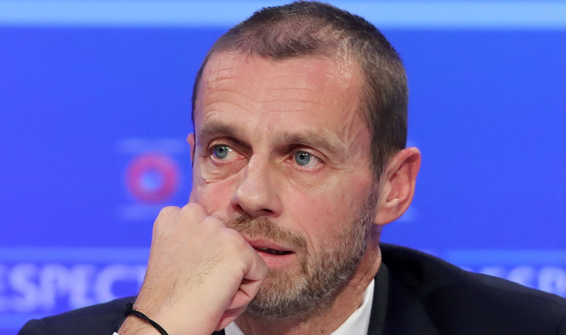 El presidente de la UEFA, Aleksander Ceferin. Foto: Europa Press-Archivo