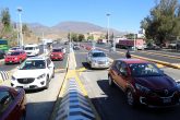 Chilpancingo Gro, 13 de abril 2019. // Luego del inicio del periodo vacacional de Semana Santa, familias que se dirigen al puerto de Acapulco causan afluencia vehicular en la Caseta de Peaje de Palo Blanco de la Autopista del Sol . // Foto: Jesús Eduardo Guerrero