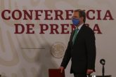 CIUDAD DE MÉXICO, 17AGOSTO2020.- Esteban Moctezuma, secretario de Educación Pública, encabezó la conferencia de Educación sobre el Regreso a Clases en primer de primaria de la Educación Básica. El acto se realizó en Palacio Nacional. FOTO: GRACIELA LÓPEZ /CUARTOSCURO.COM