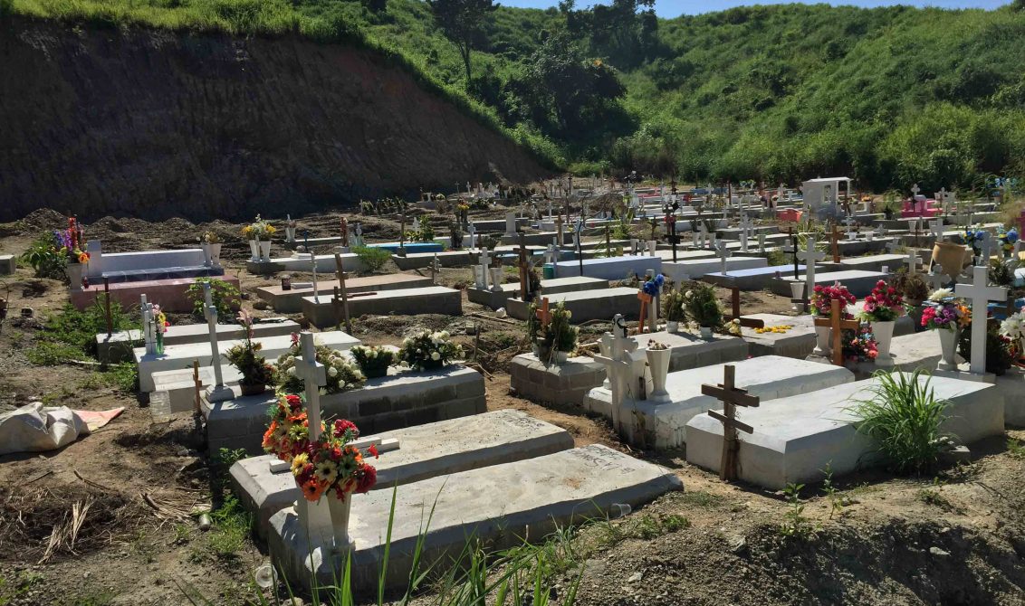 Acapulco, Gro/22Septiembre2020/ El área de las personsd por muerte de Covid-19, en el panteón el Palmar en Acapulco. Foto: . Foto: Jesús Trigo