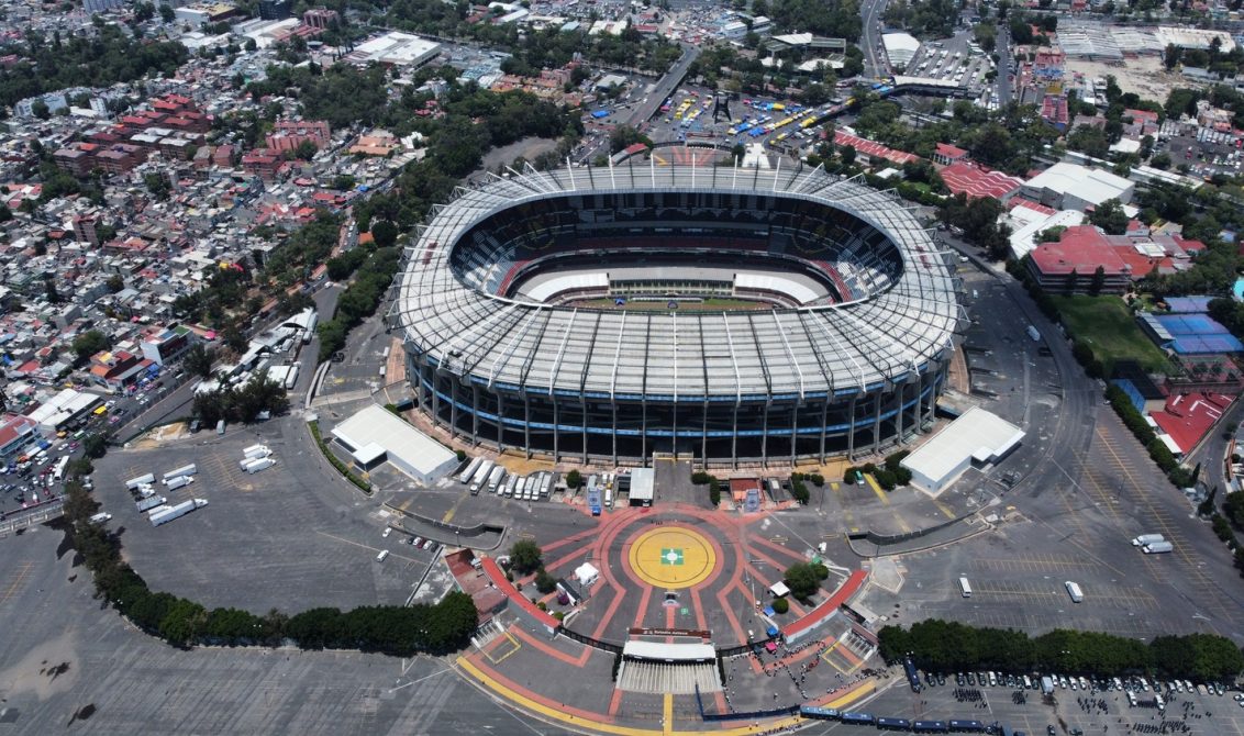 El Azteca será uno de los tres estadios de México que serán sede del Mundial de 2026. Foto: Agencia Reforma