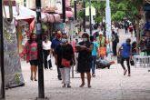 Chilpancingo Gro, 30 de julio 2021. // Pese al incremento de casos por Covid, habitantes de esta ciudad capital continúan con la movilidad en las calles de esta ciudad sin guardar las medidas sanitarias para evitar contagios de este virus. // Foto: Jesús Eduardo Guerrero