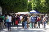 jnt-gente-camina-zocalo.jpg: Chilpancingo, Guerrero 13 de agosto del 2021// El zócalo de Chilpancingo a las 3 de tarde del viernes. Foto: Jessica Torres Barrera