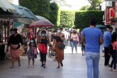 jnt-zócalo-gente-tarde.jpg: Chilpancingo, Guerrero 27 de septiembre del 2021// El zócalo de Chilpancingo, a las 3 de la tarde el día de ayer. Foto: Jessica Torres Barrera